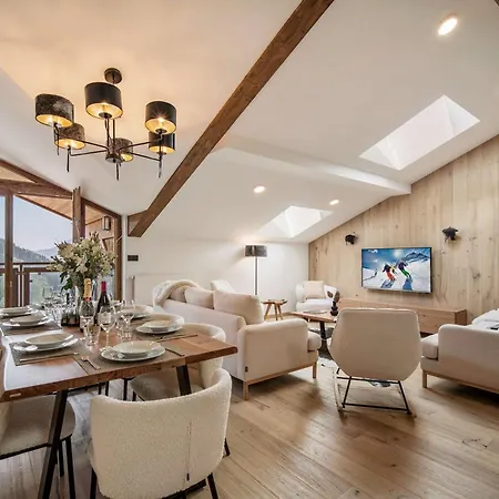 Luxury Penthouse Sauna Views 4br Nebula Appartement Courchevel